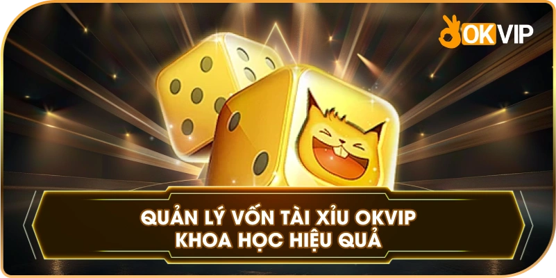 Quản Lý Vốn Tài Xỉu OKVIP khoa học hiệu quả